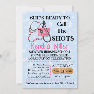 Invitation Elle est prête à appeler les chaussures