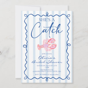 Invitation Elle est un Poisson Préparatoire Côtier Fête de Ma