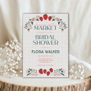 Invitation Elle n'a plus la Fête des mariées du marché