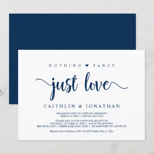 Invitation Elopement russe moderne, rien de fantaisiste, just