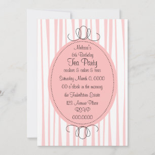 Invitation Emblème rose souple