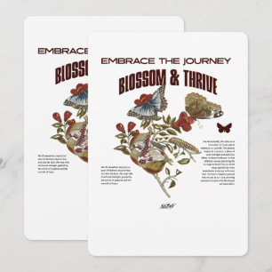 Invitation Embrasser le voyage Épanouir et prospérer pour la 