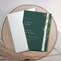 Emerald Birch Tree Aspen Mariage de verdure