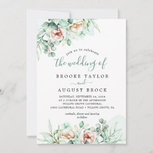 Invitation Emerald Green Le Mariage De L'Invitation