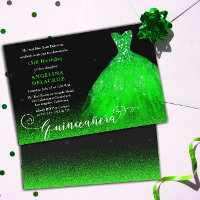 Émeraude Vert clair Gown espagnol Quinceañera