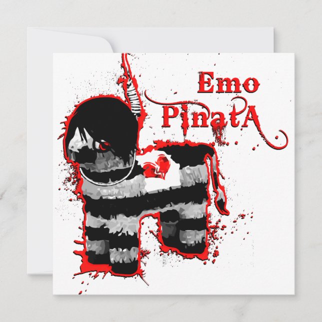 Invitation emo pin (Devant)