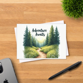 Invitation en acrylique Aventure à venir