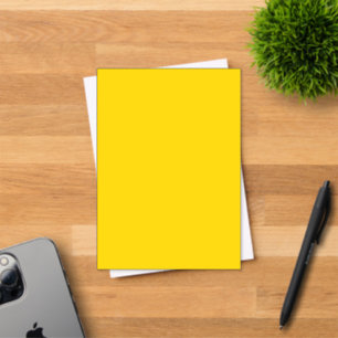 Invitation en acrylique jaune gras – Personnalisab