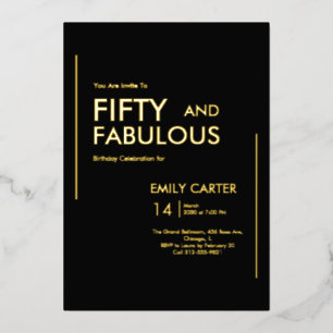 INVITATION EN ALUMINIUM 