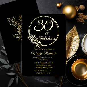 Invitation En Aluminium 30 et Fabuleux Fête d'anniversaire de 30 ans estam