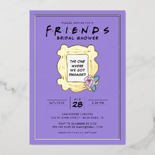 Invitation En Aluminium AMIS™   Celui avec la Fête des mariées