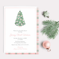 Baby shower De Noël Rose Haut De Gamme Pour Fille