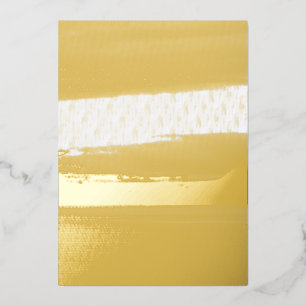 Invitation En Aluminium Blues d'Alaska