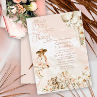 Boho Leopard Lady Tropical Floral Girl Baby Shower