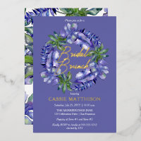 Boho Tropical Feuilles Peri | Brunch nuptial vert