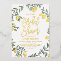 Boho Watercolor Lemon Wreath Fête des mariées