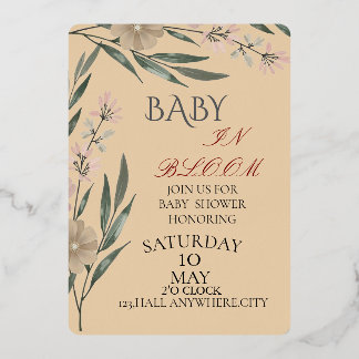 INVITATION EN ALUMINIUM BONATICAL
