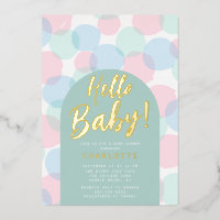 Bonjour Baby Pois Baby shower