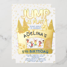 Bounce House Jump Jouer Gymnastique Anniversaire d