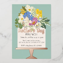 Bouquet floral Brunch Fête des Mères