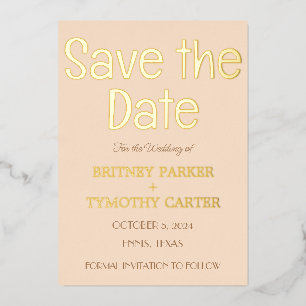 Invitation En Aluminium Code QR moderne Photo Champagne Script Mariage