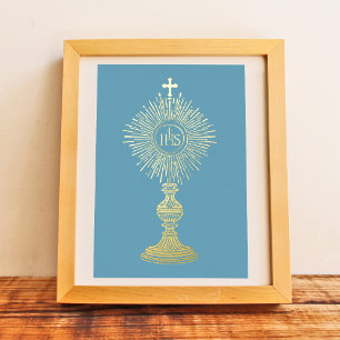 Invitation En Aluminium décoration de maison catholique petite 5" x 7" Euc