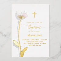 dessin de fleur Baptême