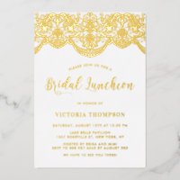 Élégant déjeuner nuptial Brocade Lace Floral