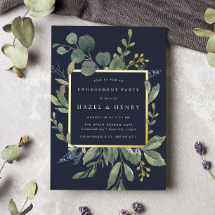 Invitation En Aluminium Eucalyptus & Sage