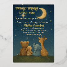 Fête de Bébé Petite Étoile Paillette Brillante