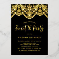 Fête élégante de Brocade en dentelle noire pour Sw