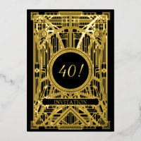 Grand Gatsby Art Déco des années 20