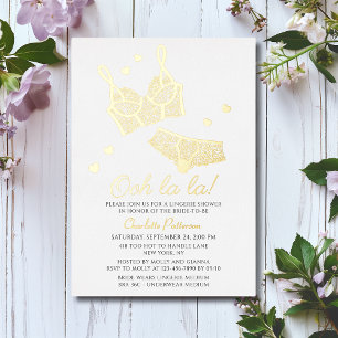 Invitation En Aluminium Lingerie Enterrement de Vie de Jeune Fille Cadeau