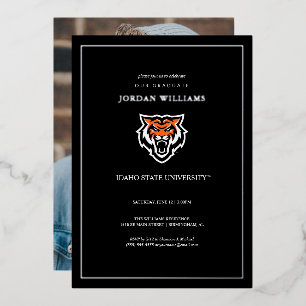 Invitation En Aluminium Logo de l'Université d'État de l'Idaho