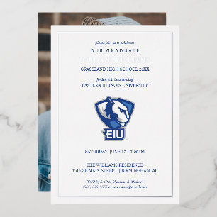Invitation En Aluminium Logo des Panthers de l'Université Eastern Illinois