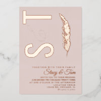 Logo Pampas & Mariage en relief