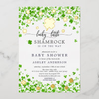 Lucky Little Shamrock Baby shower