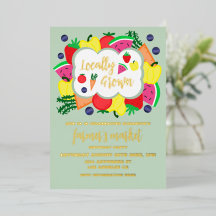 Marché des fermiers cultivés localement Anniversai