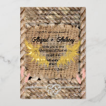 Mariage Classique Corde Rousse