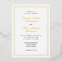 Mariage classique noir et blanc élégant