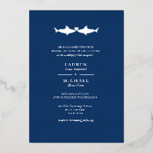 Mariage Requin Feuille d'Argent