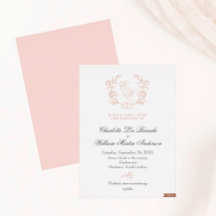 Mariage rose poudré chic et romantique