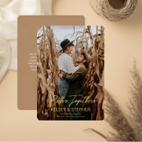 Moderne Rustique Mieux Ensemble Fiançailles photo