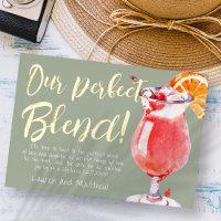 Notre mélange parfait Cocktail drôle pour annoncer