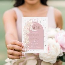 Nuit étoile Quinceanera Floral Céleste Lune