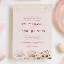 Papel Picado : Un Mariage mexicain espagnol