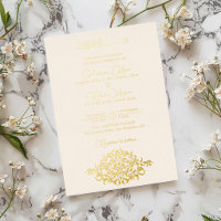 Perle Artistique Crème Floral Paisley Mariage Musu