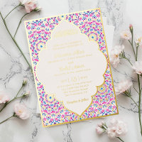 Perle Blanche Classique Bijou Or Mariage Musulman