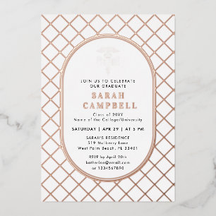 Invitation En Aluminium PharmD Docteur en pharmacie Motif de vérification