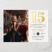 Princesse Quinceañera Anniversaire Vintage Rouge &